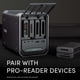 thumbnail image 2 of SanDisk Professional - PRO-Dock 4; Estación de Acoplamiento con 4 Bahías para Lectores - (1x) Puerto USB-C (USB 3.2 Gen 1) - SDPD14F-0000-NBAAD, Gris, 2 of 8