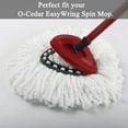 thumbnail image 4 of 4 Packs Replacement Spin Mop Refill  Only Fit For O-Cedar RinseClean Mop Head Replacement Mop Head Microfiber Mop Replace Heads Spin Mop Refill, 4 of 7