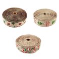 thumbnail image 4 of Yuarrent Cinta de Navidad, artesanía reutilizable, correa de embalaje de Navidad, embalaje doméstico, ambientes festivos, decoración artesanal Kits de decoración para fiestas Tipo 2 Yuarrent HA070112-02, 4 of 6