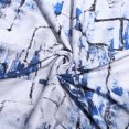 thumbnail image 5 of Rggeeun Mens T-Shirts Tie-Dye Graffiti Patten Short Sleeve Crew Neck Loose Fit Soft Breathable for Summer Evening Party Casual Tee,Blue,L, 5 of 7