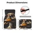 thumbnail image 5 of Yiaed Modern Funny Duck Print Carpet Floor Mats for Cars, Auto Accessories Front & Rear Car Floor Mats Car Floor Foot Mat Sets of 4 Pieces, 5 of 7