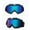 A, variant on Hmgxay Ski Goggles, Snow Protection Goggles with Windproof Layer, Outdoor Sports Goggles for Climbing and Riding, Anti-Fog Ski Eyewear for Various Activities