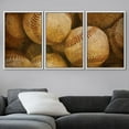 thumbnail image 3 of wall26 Framed Canvas Print Wall Art Retro Vintage Antique Baseball Collage Sports Athletes Photography Modern Rustic Scenic Relax/Calm Colorful for Living Room, Bedroom, Office - 16"x24"x3, 3 of 5