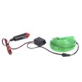 thumbnail image 2 of Éclairage Intérieur de Voiture 3 Mètres Bande LED Auto Allume-Cigare Tube Fil Néon Vert Clair, 2 of 14