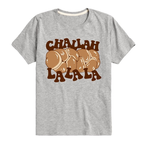 Instant Message - Challah La La La - Youth Short Sleeve Graphic T-shirt