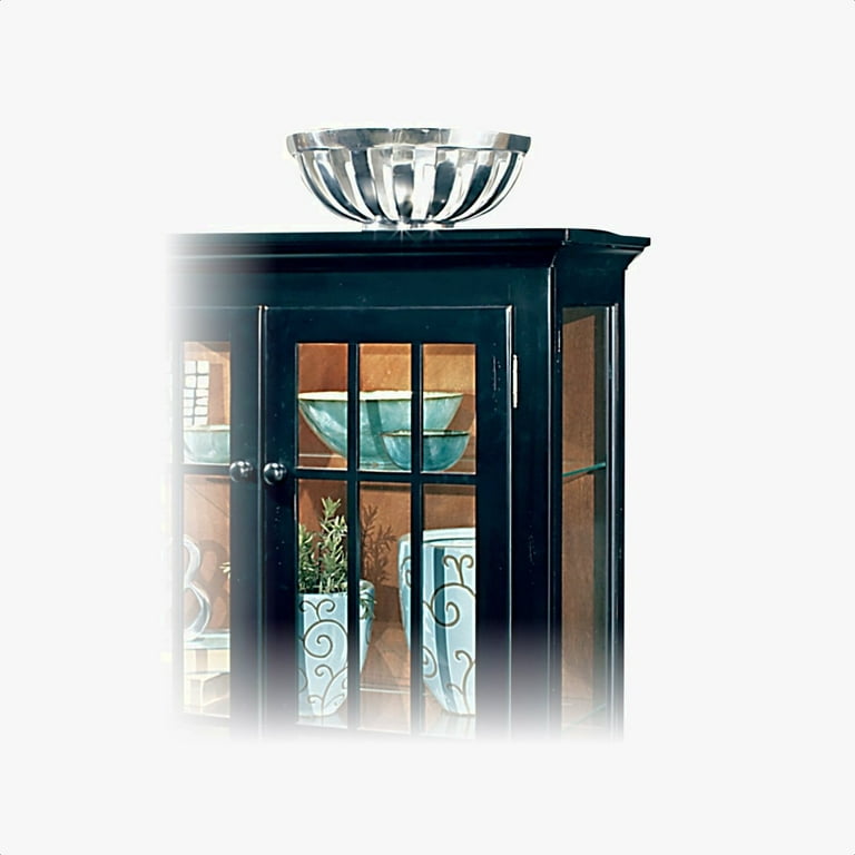 Shelia lighted curio cabinet sales