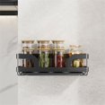 thumbnail image 4 of Self Adhesive Spice Rack Organizer Wall Mountable Stainless Steel Holder, 4 of 11
