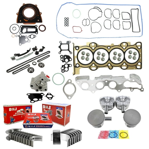 DNJ EK465M Master Engine Rebuild Kit Fits Cars & Trucks 2005-2011 Ford Focus 2.0L DOHC L4 16V 121cid VIN N