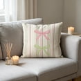 thumbnail image 5 of Boho Polka Dots Striped Decor Throw Pillow Cover,Macaron Heart Cushion Case Soft Cute Decorative Pillowcase for Couch Bed,Geometric Modern Farmhouse Decorative Pillowcase, 5 of 7