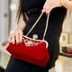 thumbnail image 4 of EeaseMX Bolso de noche para mujer y niña, tipo clutch, para banquete o fiesta, con diamantes de imitación, 4 of 8