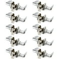 thumbnail image 4 of 10 Pack Door Lever Handle and Lock Set Lara Privacy by Villar Home Designs Bronze, 4 of 5