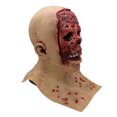 thumbnail image 2 of Disfraz de cosplay de Halloween con máscara de zombi, cara ensangrentada y sin piel, 2 of 3