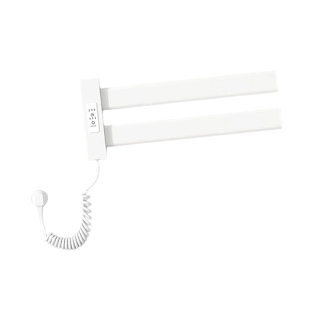 Toallero eléctrico con calefacción, calentador toallas, resistente al agua, calentamiento y secado rápido, secador toallas eléctrico para blanco