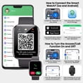 thumbnail image 3 of LBSAU 1.83''HD Smart Watch for Men Women, Bluetooth Answer/Make Calls/120+Sports Modes/IP68 Waterproof Fitness Tracker with AI Watch Faces, Fits for Android & iPhone, Perfect Gift, 3 of 12