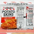thumbnail image 3 of TGI Fridays Potato Skins Chili Cheese Bundle Pack - 7 Individually Sealed Bags, Each 3 Ounces - Gluten-Free, Kosher - For Snacks, Lunches, Parties, Movie Nights - In Cornershop Confections Box, 3 of 3