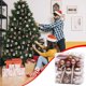 thumbnail image 3 of 40pcs Christmas Ball Set, Christmas Tree Window Display, Shopping Mall Decoration Pendant, Holiday Ornament, Festive Home Decor, Foldable Stand, Metal Frame, for Office, 3 of 8