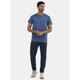thumbnail image 3 of Athletic Works Men's and Big Men's Cotton Pocket Tee, 4-Pack, Sizes XS-5XL, 3 of 9