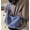 Blue, variant on Crossbody Bag for Women Slouchy Sling Hobo Bag, Spacious Dumpling Shoulder Handbag Cross Body Purses, Adjustable Strap Shoulder Tote Handbag Casual Sling Bag for Outdoor Travel Work