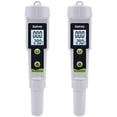 thumbnail image 1 of 2X TPH 02154 Salinity Meter, Seawater Hydrometer, Salt Content Detection in , for Pools, Drinking Water, Aquarium,2x Digital Salinity Meter,gray & black, 1 of 7