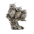 thumbnail image 7 of KGJQ Owl Family Resin Figurines, Rustic Tree Branch Animal Statues, American Country Home Decor for Living Room TV Stand Bookshelf Bedroom, Unique Housewarming Gift, 7 of 7