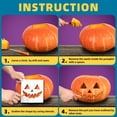 thumbnail image 3 of Kit para tallar calabazas en 12 piezas con 12 plantillas de acero inoxidable, 3 of 7