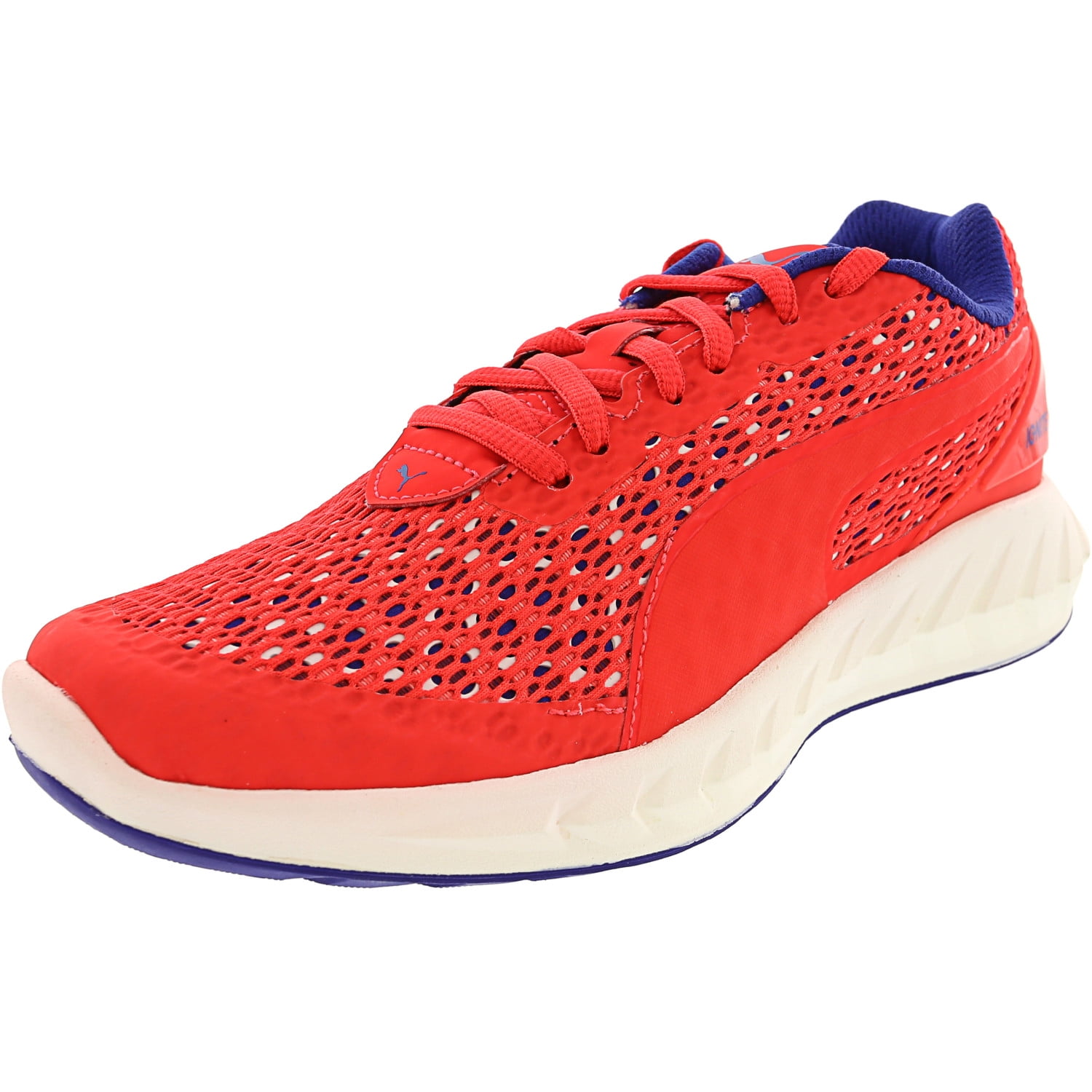 red white and blue puma