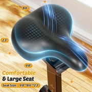 Naipo Exercise Bike Indoor Cycling Bike with 300lbs Big Seat Cushion for Home Cardio Leg Workout