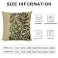 thumbnail image 5 of Tropical Throw Pillow Covers Green Leaves Pillow Cases Palm Monstera Decorative Cushion Covers for Sofa Couch, 5 of 5