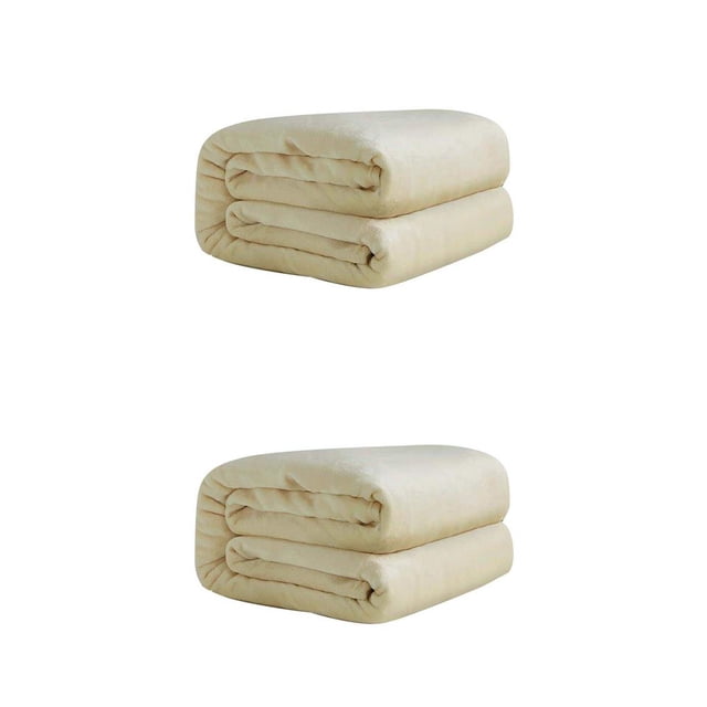 Billuyoard Manta de franela de invierno portátil para adultos y niños, mantas suaves de Color sólido para dormitorio, suministros cálidos para mantener Type1 NO1 Billuyoard CBP080553