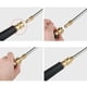 thumbnail image 3 of BRIGHTFUFU Barra de extensión de lanza rociadora de alta presión curva de 90 grados para lavadora de autos, de 1/4", de conexión rápida, para limpieza del hogar y auto, riego agrícola (35 cm), 3 of 7