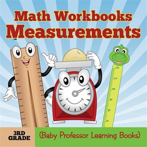 Pre-Owned Math Workbooks 3rd Grade: Measurements (Baby Professor Learning Books) (Paperback)