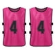 thumbnail image 4 of 6 PCS Adultos Fútbol Pinnies Jerseys del equipo de fútbol de secado rápido Deportes juveniles Scrimm Abanopi Chaleco, 4 of 7