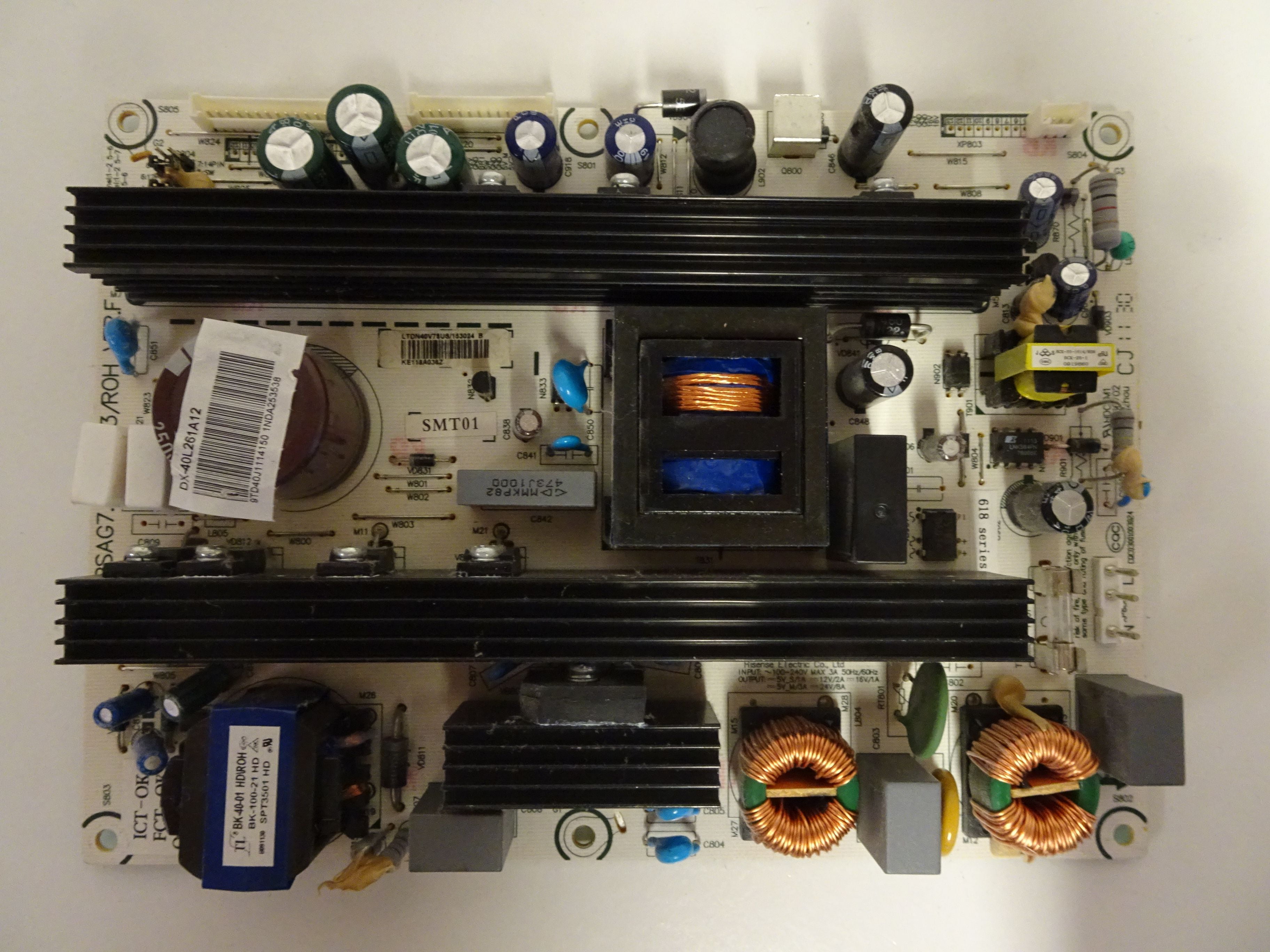 Dynex DX40L261A12 Power Supply (RSAG7.820.1673/R0H) 153024 Walmart