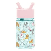 Simple Modern Disney 12oz Summit Kids Tritan Water Bottle with Straw Lid for Toddler - Dishwasher Safe Travel Tumbler - Disney: Lady and the Tramp