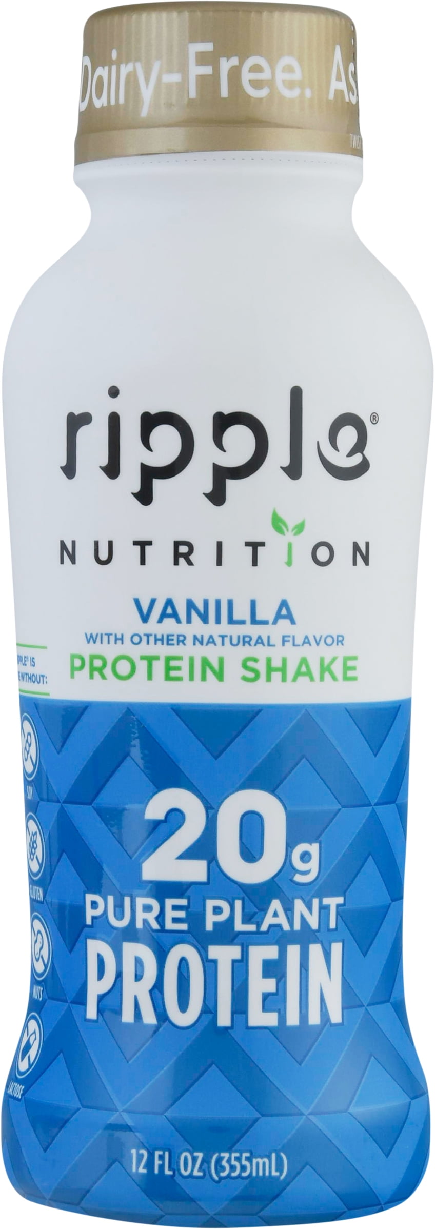 Ripple Foods Pbc Shake Rtd Vanilla Nd Case of 12 12 FZ