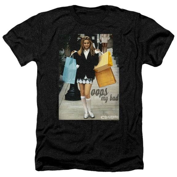 Clueless - Oops My Bad - Heather Short Sleeve Shirt - Small