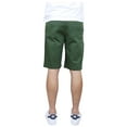 thumbnail image 3 of Men's 5-Pocket Flat-Front Stretch Chino Shorts - OLIVE, 3 of 5