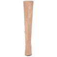 thumbnail image 2 of Unique Bargains Women's Round Toe Chunky Heel over The Knee High Boots, 2 of 6