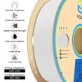 thumbnail image 4 of Tignapoo YOUSU 1.75mm PP 3D Printing Filament, 1kg Spool, Smooth Printing, No Stringing/Bubbles, White (Random Spool Type: Paper or Plastic), 4 of 7