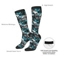 thumbnail image 4 of Naloa snow board colorful Knee Socks, High Socks Long Stretchy Sock Women Knee High Stocking, Long Socks for Women, 4 of 6