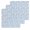 Blue, variant on Easter Bunny Kitchen Dish Towels for Drying Dishes Set of 3, Spring Carrots Cute Rabbit Pink Love Heart Blue Waffle Weave Microfiber Hand Tea Bathroom Towels Quick Dry & Absorbent Towel 12x12