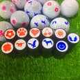 thumbnail image 2 of Marcador de sello de pelota de golf Sello de impresión de marcador de sello de bola (G cuatro hojas) Likrtyny Para estrenar, 2 of 8