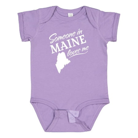 

Inktastic Someone in Maine Loves Me Gift Baby Boy or Baby Girl Bodysuit