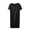 Black1, variant on yillto Plus Size Nightgown for Womens Sleeveless Crew Neck Loose Nightdress Sleepwear Comfy Night Gowns