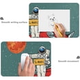 thumbnail image 3 of Pop Art Retro Astronaut Space Cartoon Large Gaming Mouse Pad Big Mousepad Mice Keyboard Mat with Non-Slip Rubber Base for Computer Laptop Home & Office, 31.5 X 11.8 inch, 3 of 6