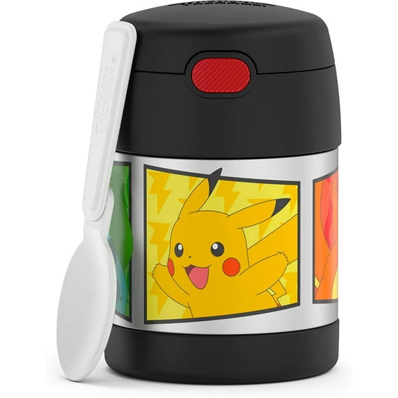 Tarro de alimentos Para niños THERMOS FUNTAINER 10 onzas acero inoxidable Pokemon