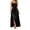 Black, variant on EliteGoogv Womens Dresses Spaghetti Strap Off Shoulder Long Dresses For Women Side Slit Flowy Fit Summer Dresses Date Night Vacation Party Dresses RD1