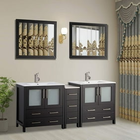 Vanity Art 48 Single Sink Bathroom Vanity Combo Set 5 Drawers 1