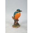 thumbnail image 5 of Garden Decor Animal Statue Kingfisher On Stump Statue, 5 of 5