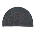 thumbnail image 1 of Colonial Mills Rug IC50A018X030 Rustic Braided Kitchen Slice  Navy - 1 ft. 6 in. x 2 ft. 6 in., 1 of 1